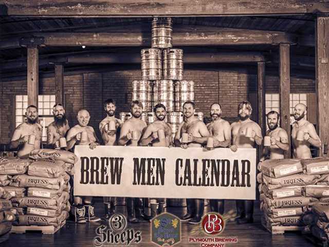 Brawny, bearded and butt-naked — for charity